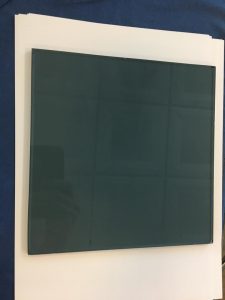 grey tinted glass