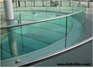 Tempered glass for railings & shower glass